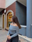Top bardot lurex