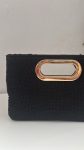 Bolso asa dorada