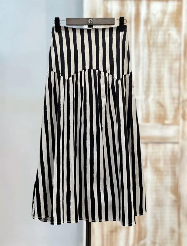 Falda rayas