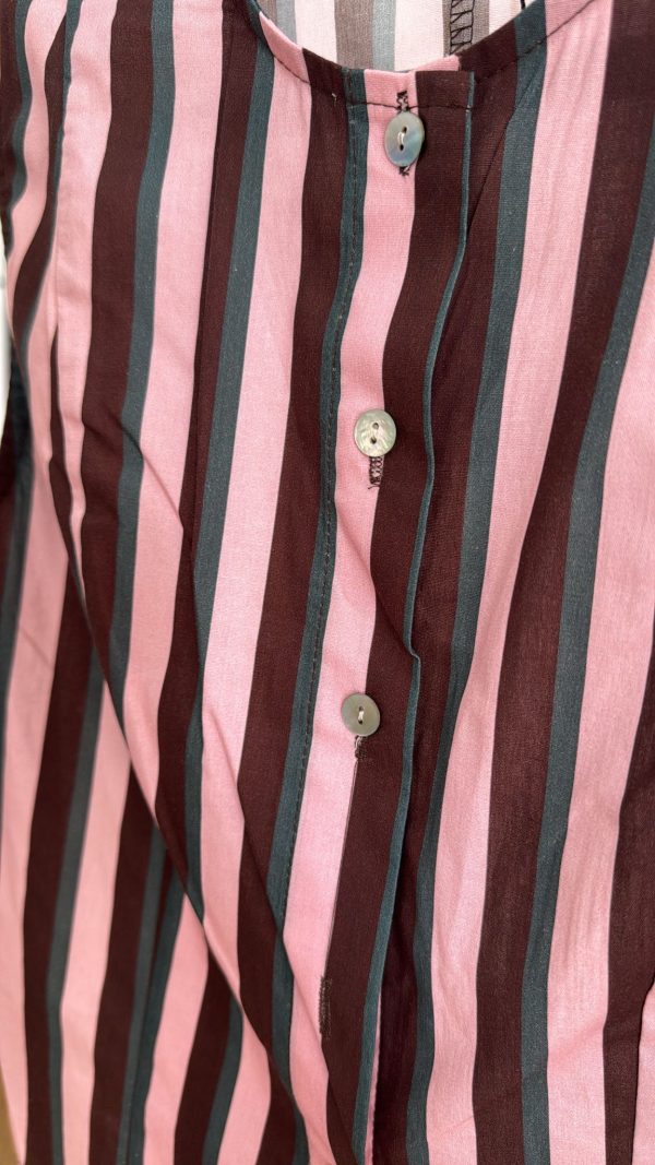 Blusa rayas sin manga