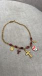 Collar charms cruz