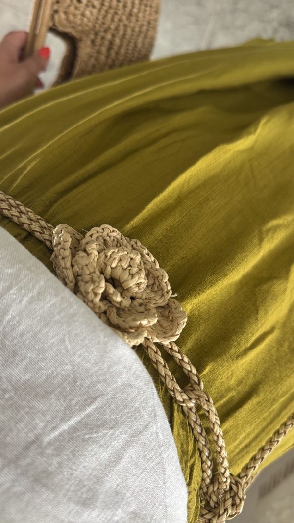 Cinturón rafia