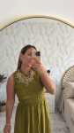 Vestido drapeado Lima