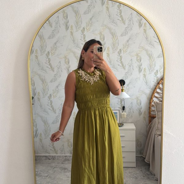 Vestido drapeado Lima