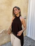 Top asimétrico halter