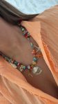 Collar piedritas multicolor