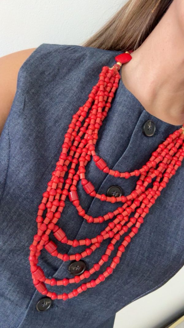 Collar cascada