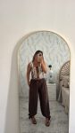 Pantalón bombacho lazada