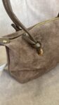 Bolso combinado taupe