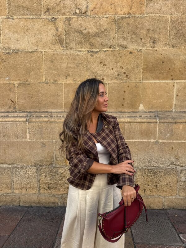 Chaqueta cuadros