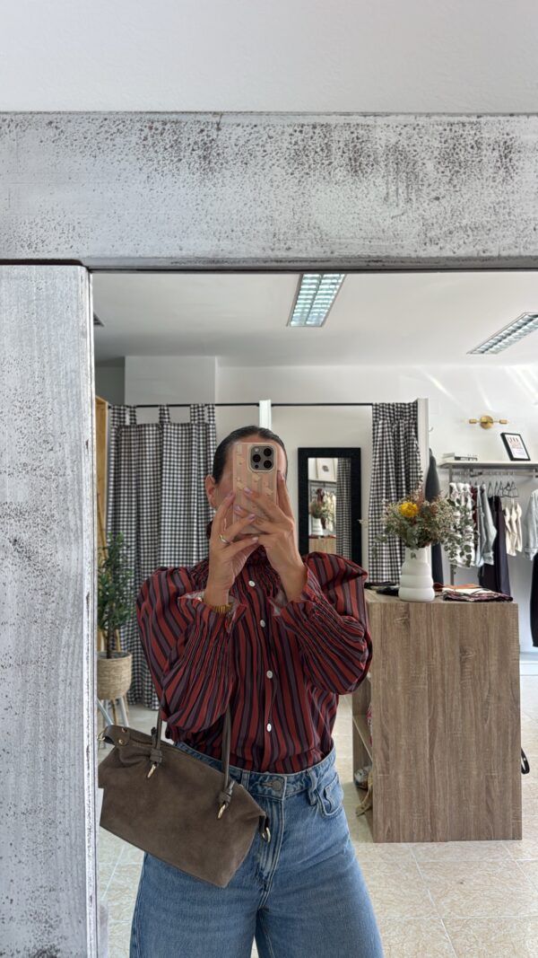 Blusa arlequín rayas
