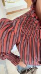 Blusa arlequín rayas