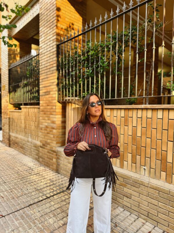Camisa arlequín rayas