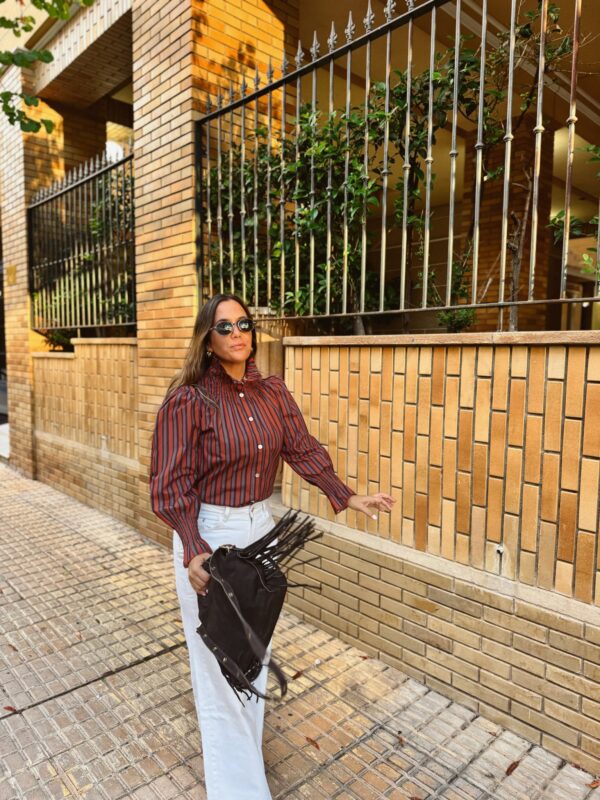 Camisa arlequín rayas
