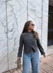 Chaqueta napoleónica gris