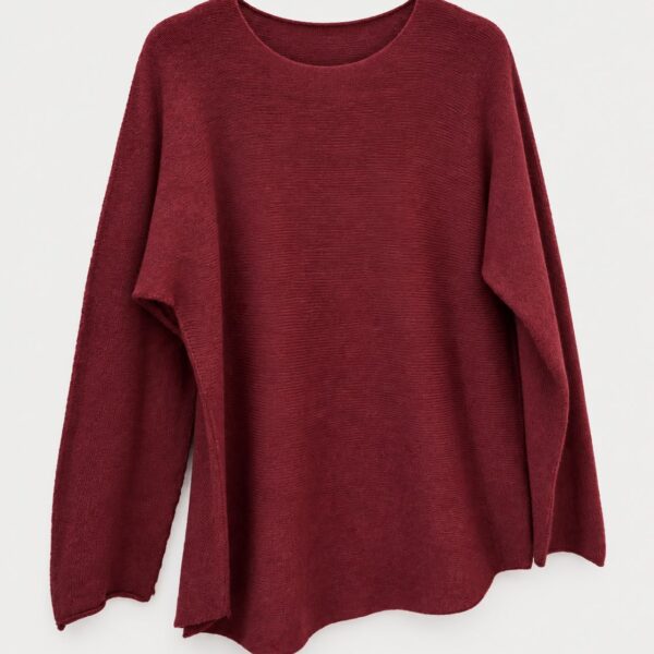 Jersey cashmere Burdeos