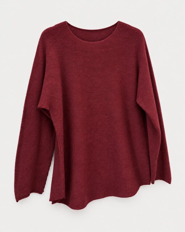 Jersey cashmere Burdeos