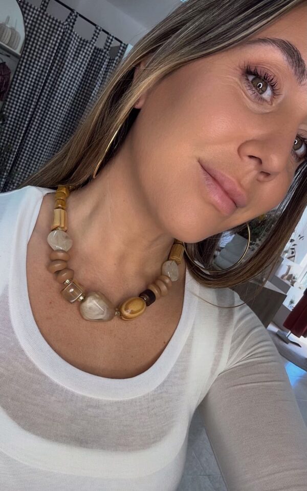 Collar madera y acero